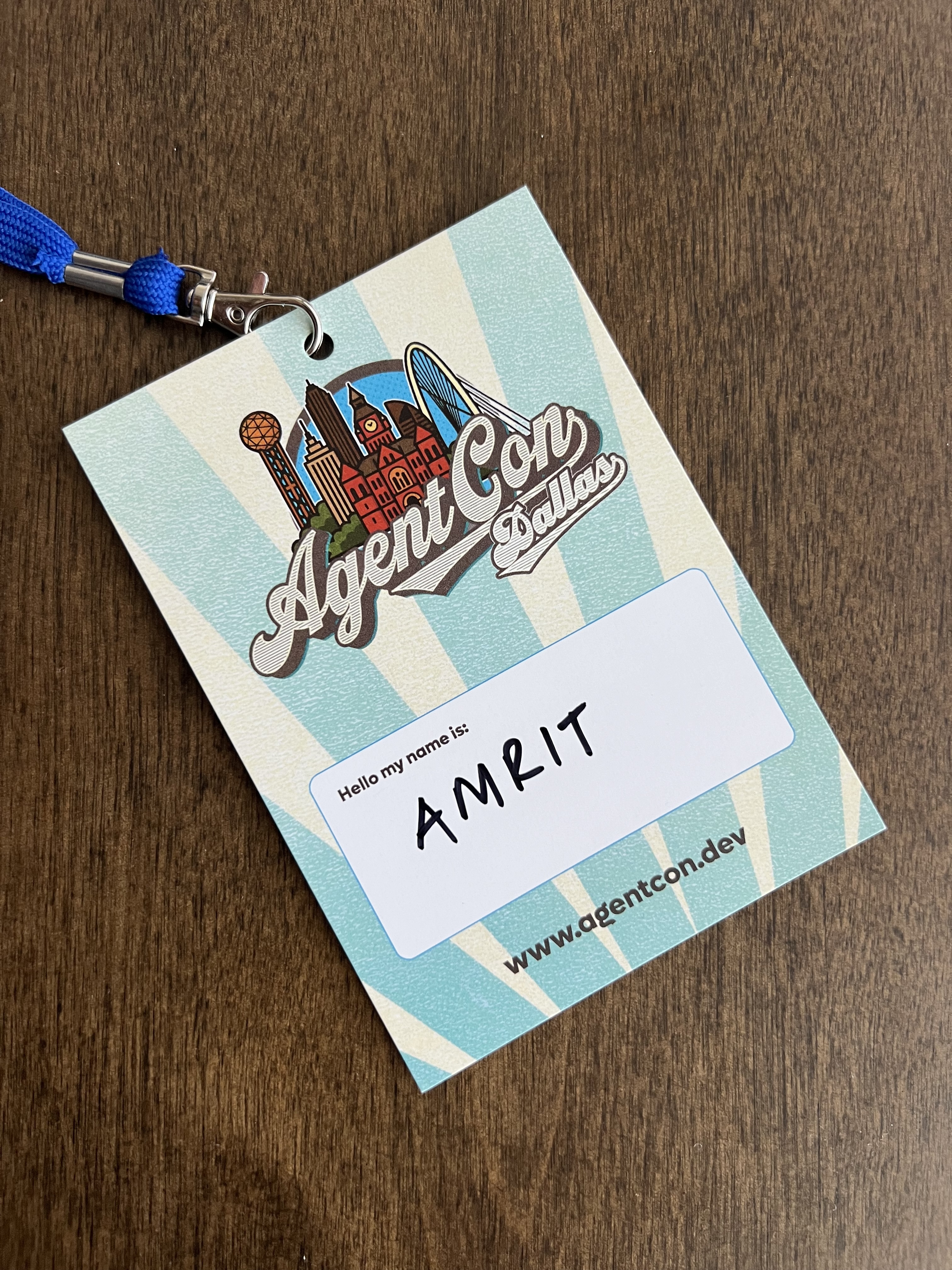 Officially Checked In! AgentCon 2025