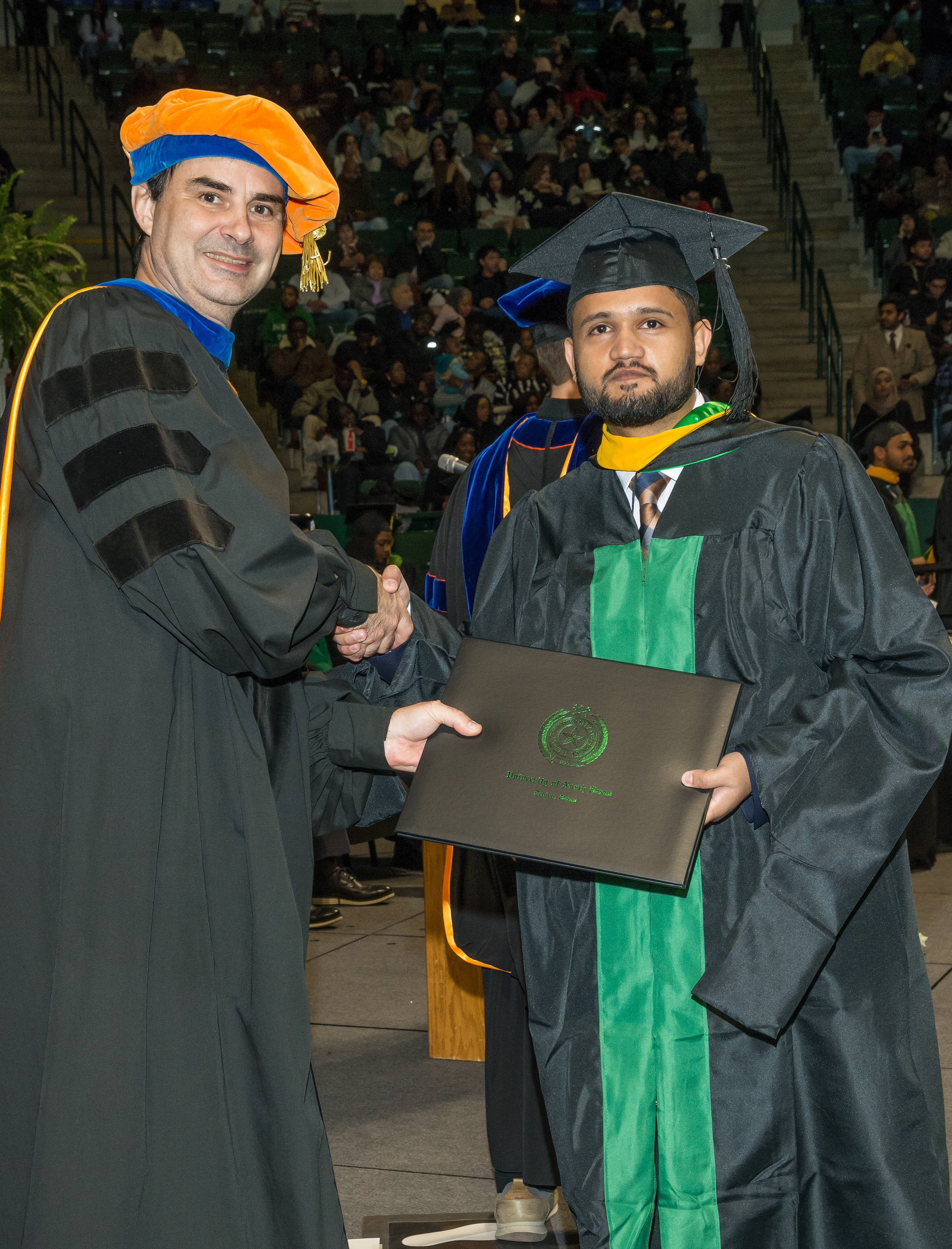 Graduation: Master's in Computer Science, UNT