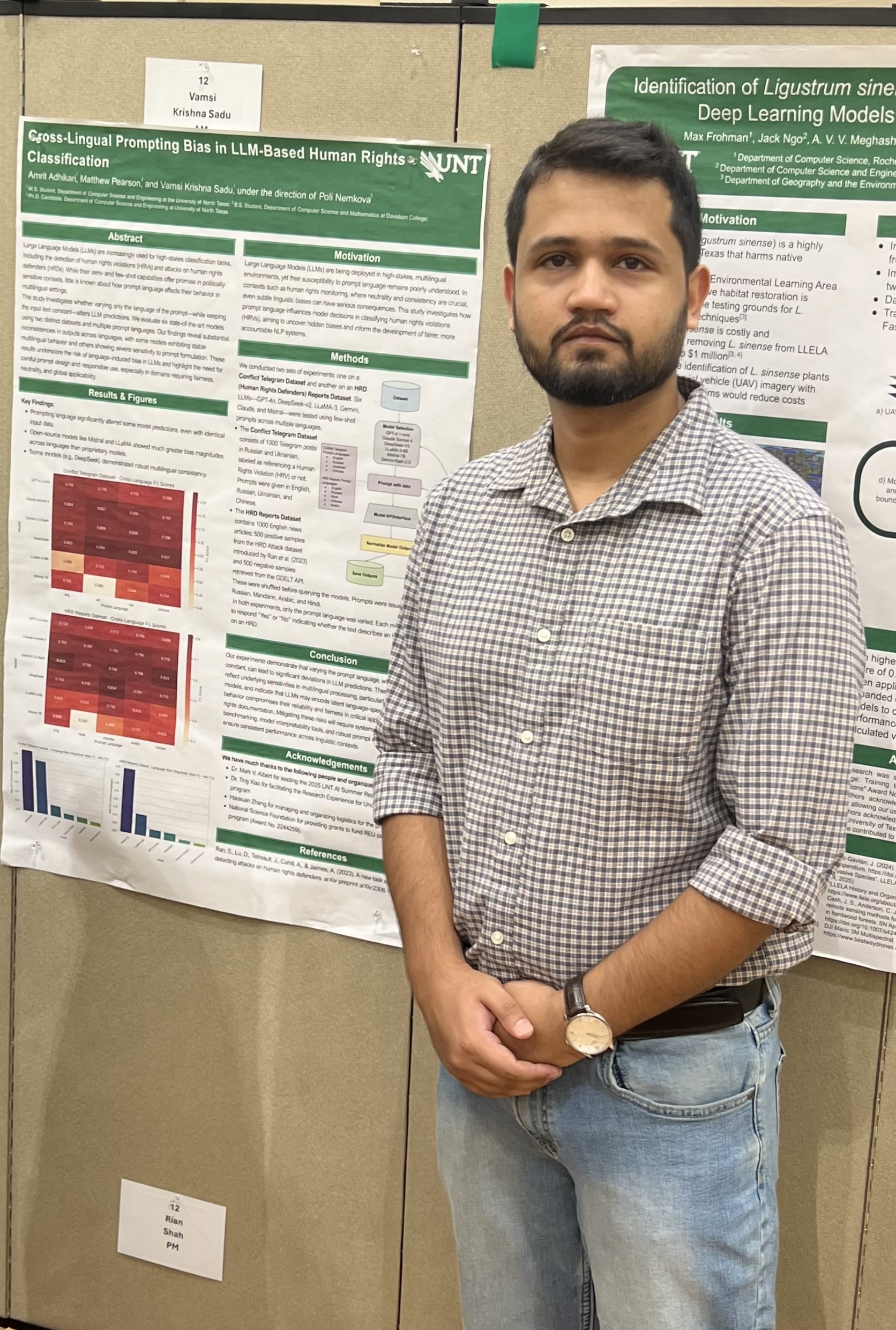 Presented a little research on LLM bias at the University Research Day Event